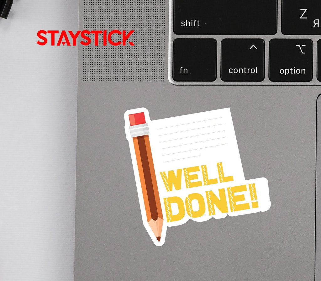 MOTIVATE STICKER Metalized Sticker