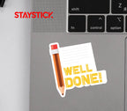 MOTIVATE STICKER Metalized Sticker