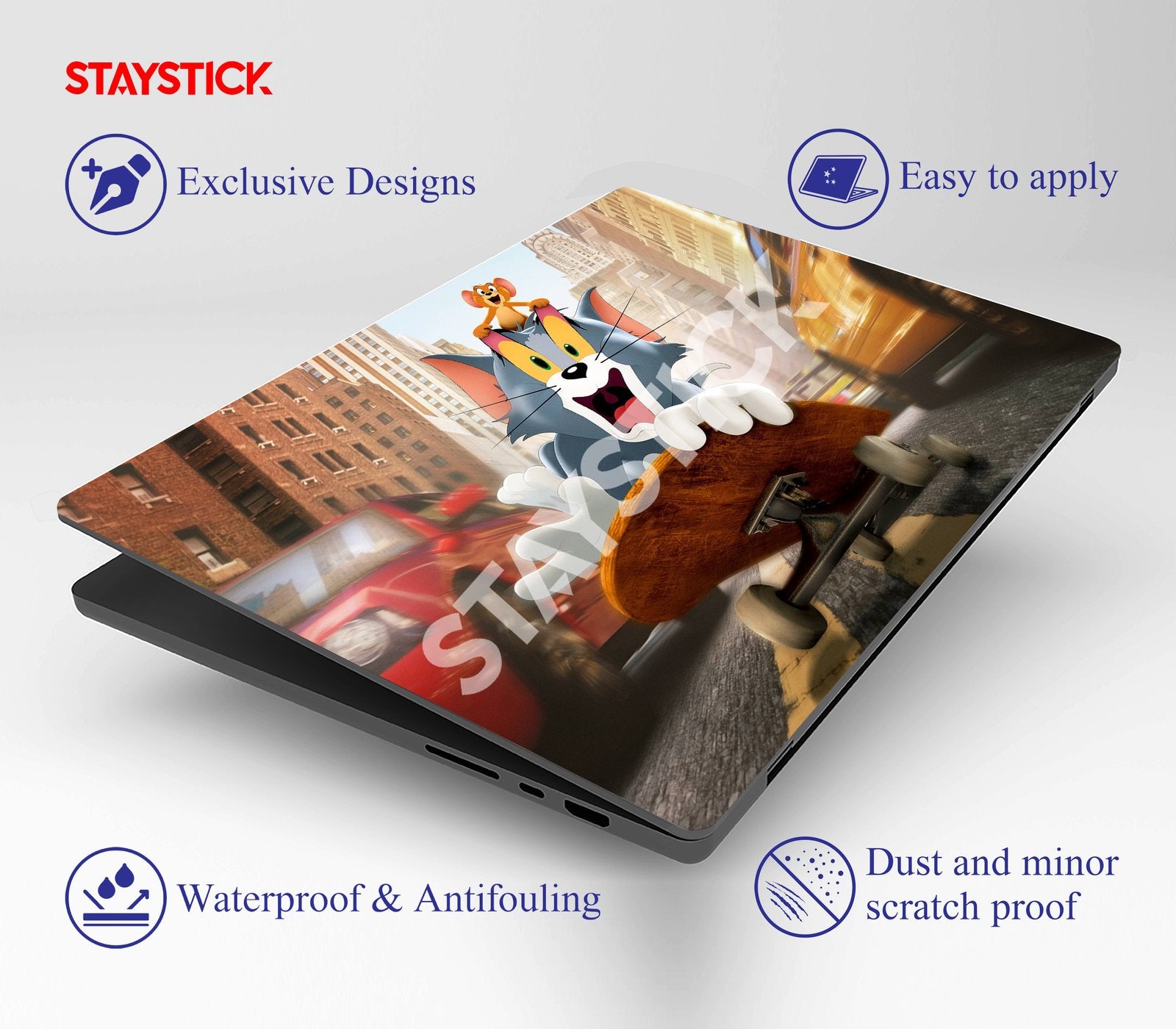 TOM AND JERRY Laptop Skin