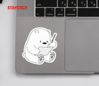 PANDA STICKER Premium Vinyl Sticker