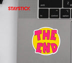 THE END STICKER Premium Vinyl Sticker