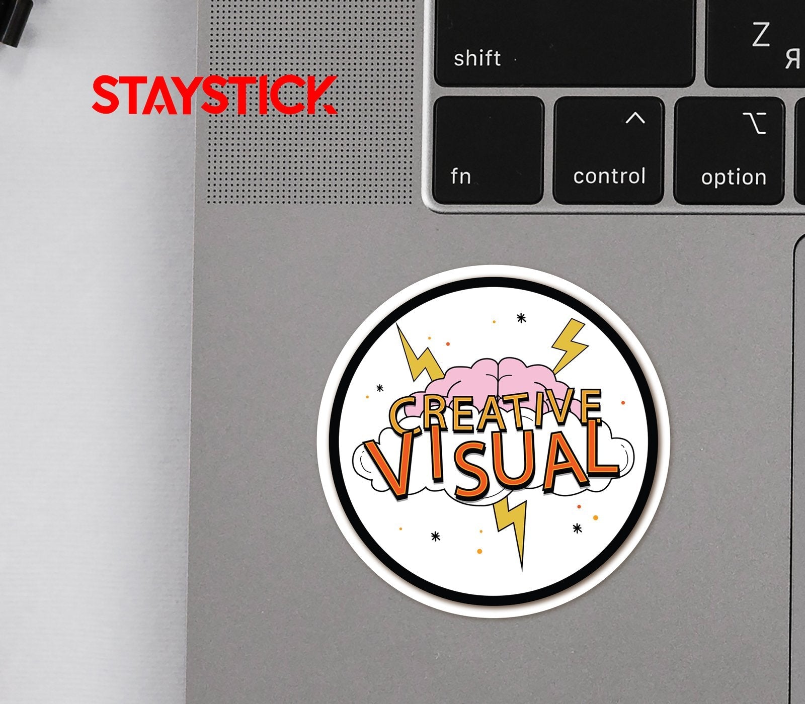 ROUND STRIKER Premium Vinyl Sticker