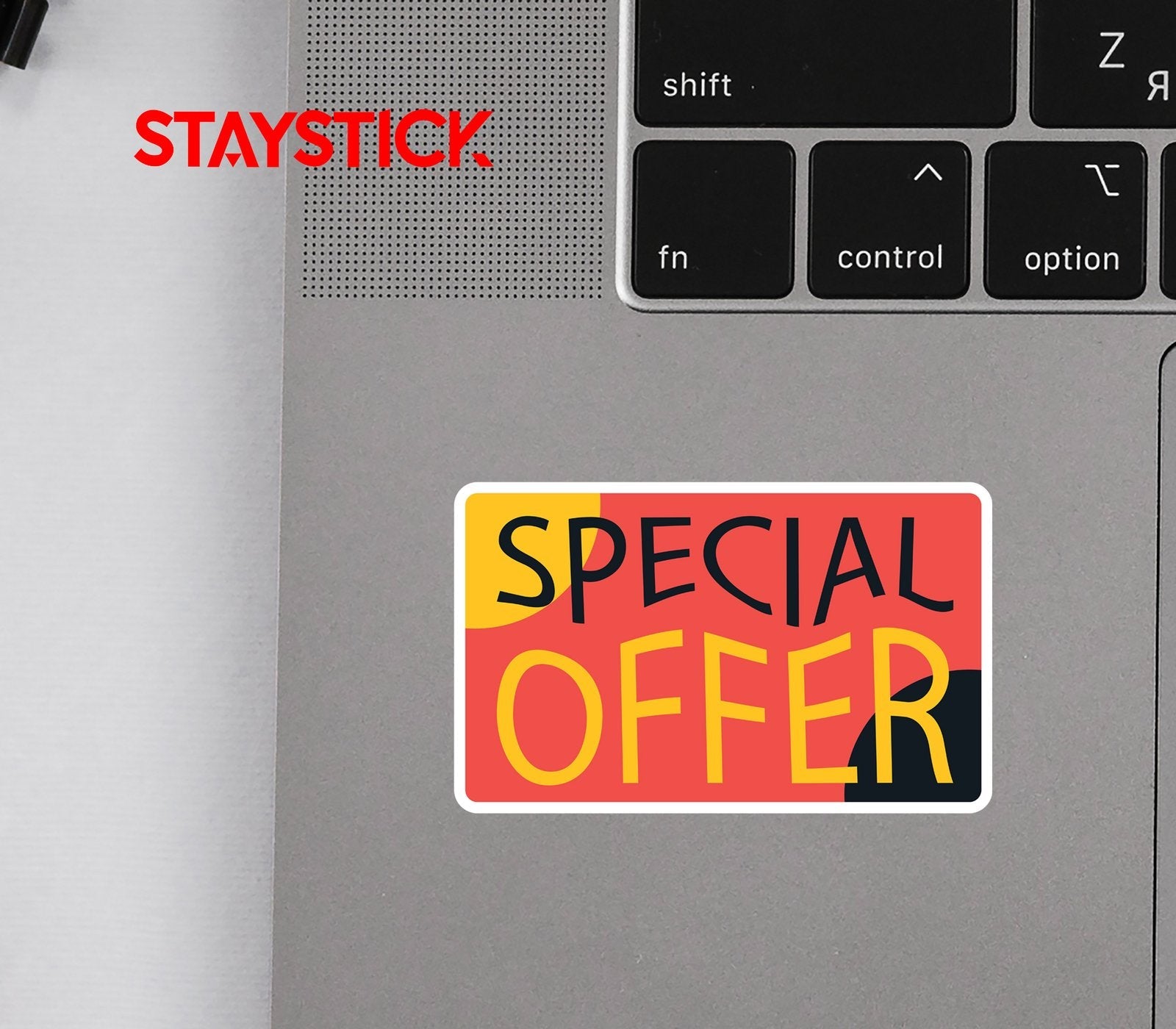 SPECIAL OFFER STICKER Premium Vinyl Sticker