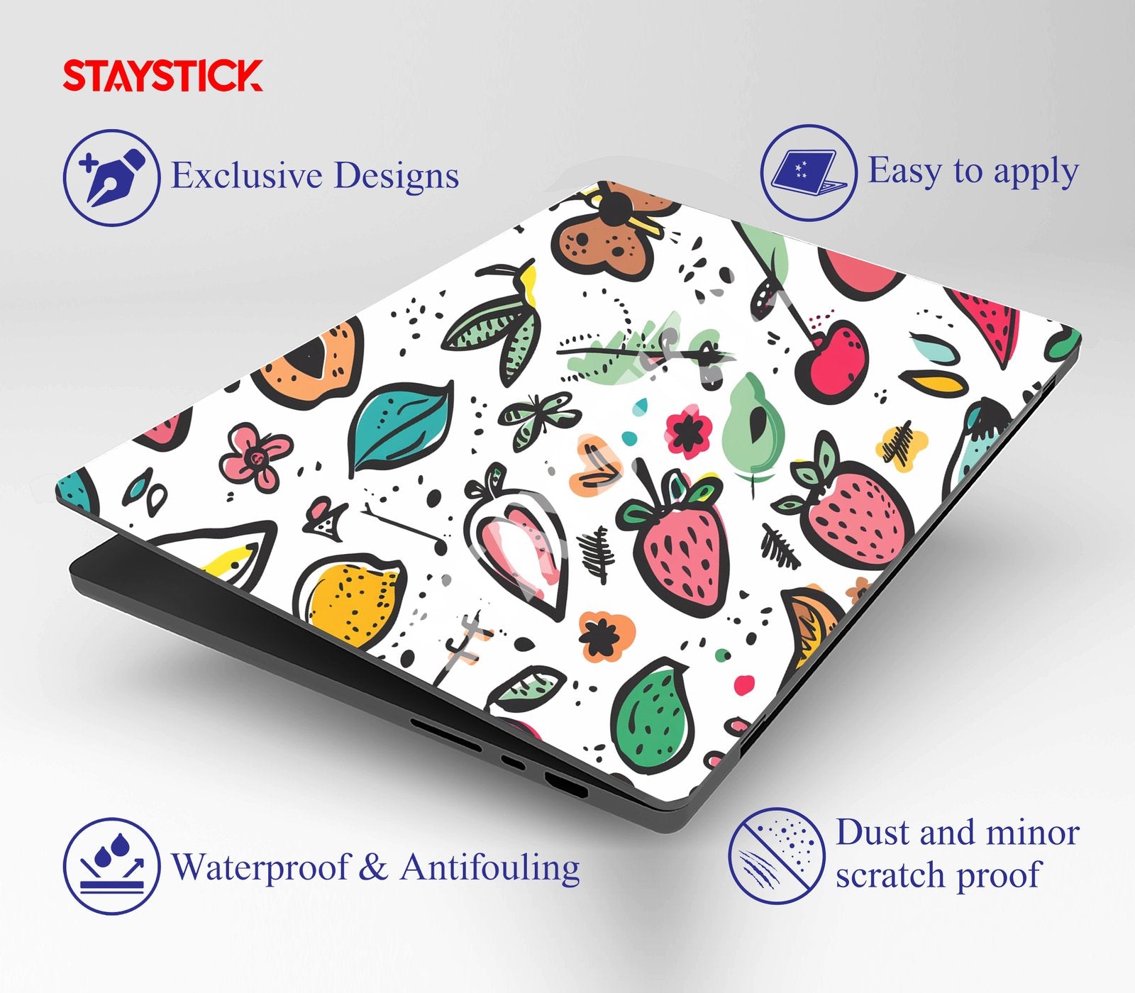 FRUIT DESIGNED SKIN LAPTOP STICKER