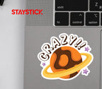 CRAZY STICKER Premium Vinyl Sticker