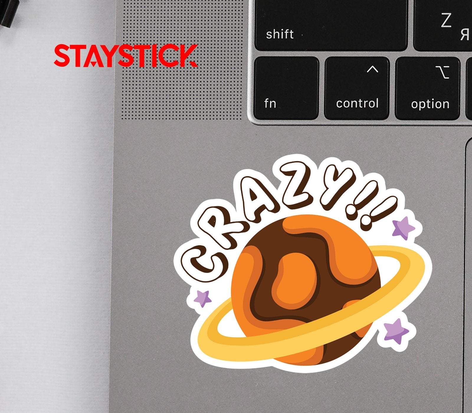 CRAZY STICKER Premium Vinyl Sticker