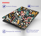 FUNNY MONSTER DESIGNED  LAPTOP STICKER