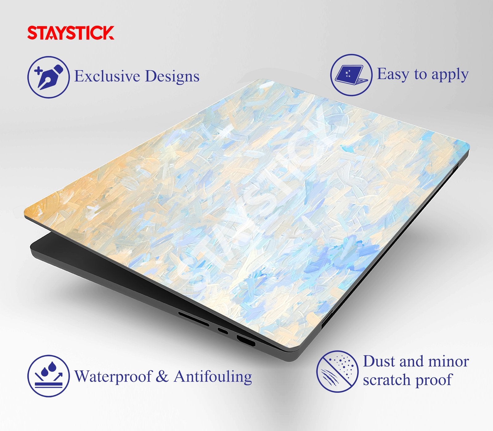 GRAPHICAL DESIGNED LAPTOP STICKER