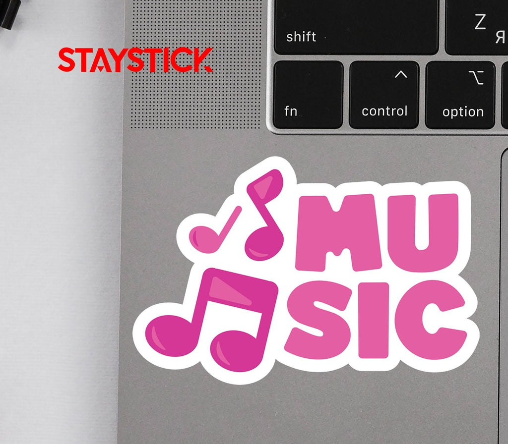 MUSIC STICKER Premium Vinyl Sticker