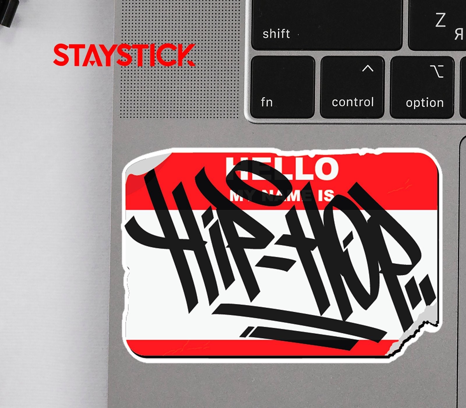 TAG STICKER Metalized Sticker
