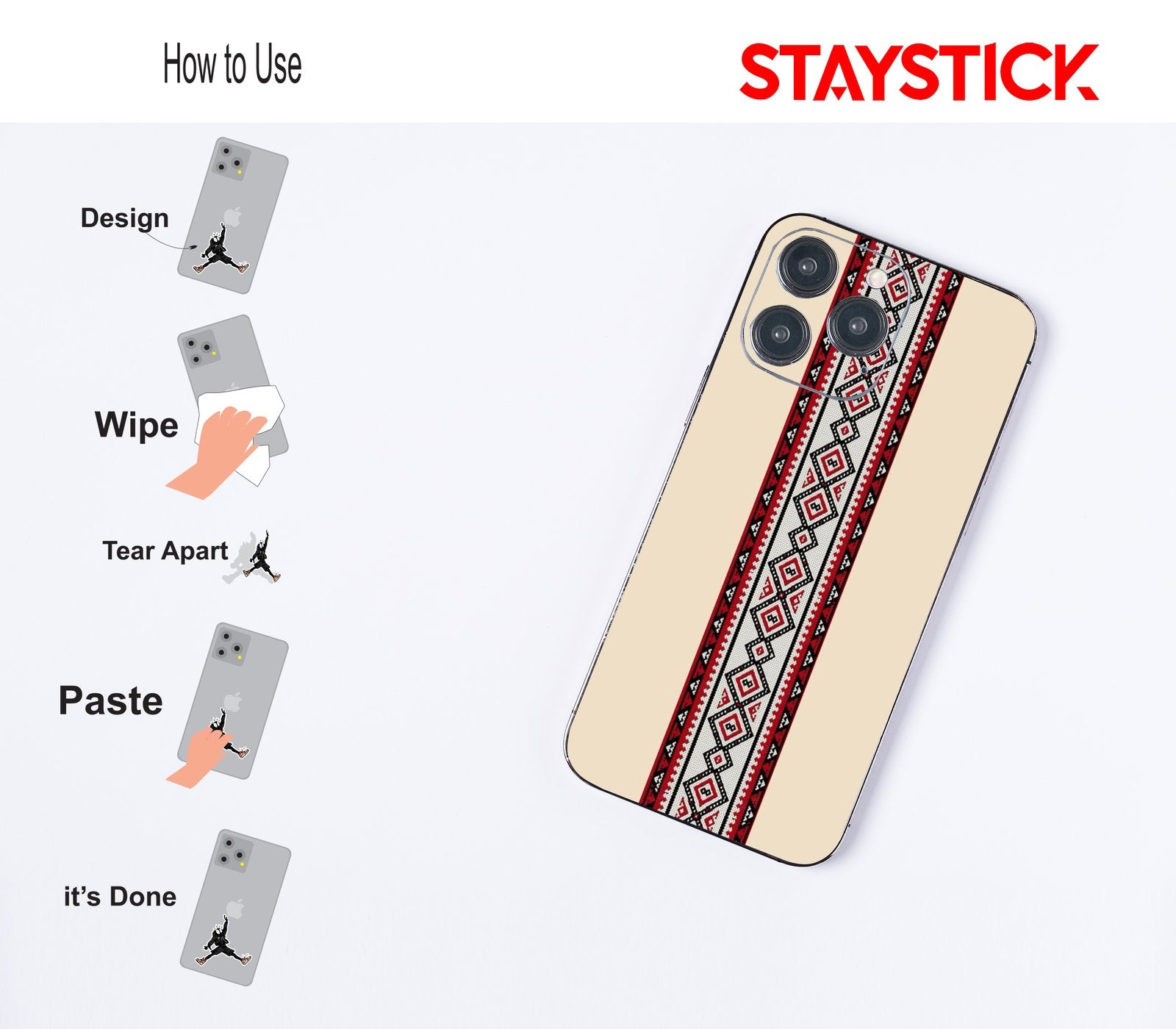 STRIPE MOBILE STICKER