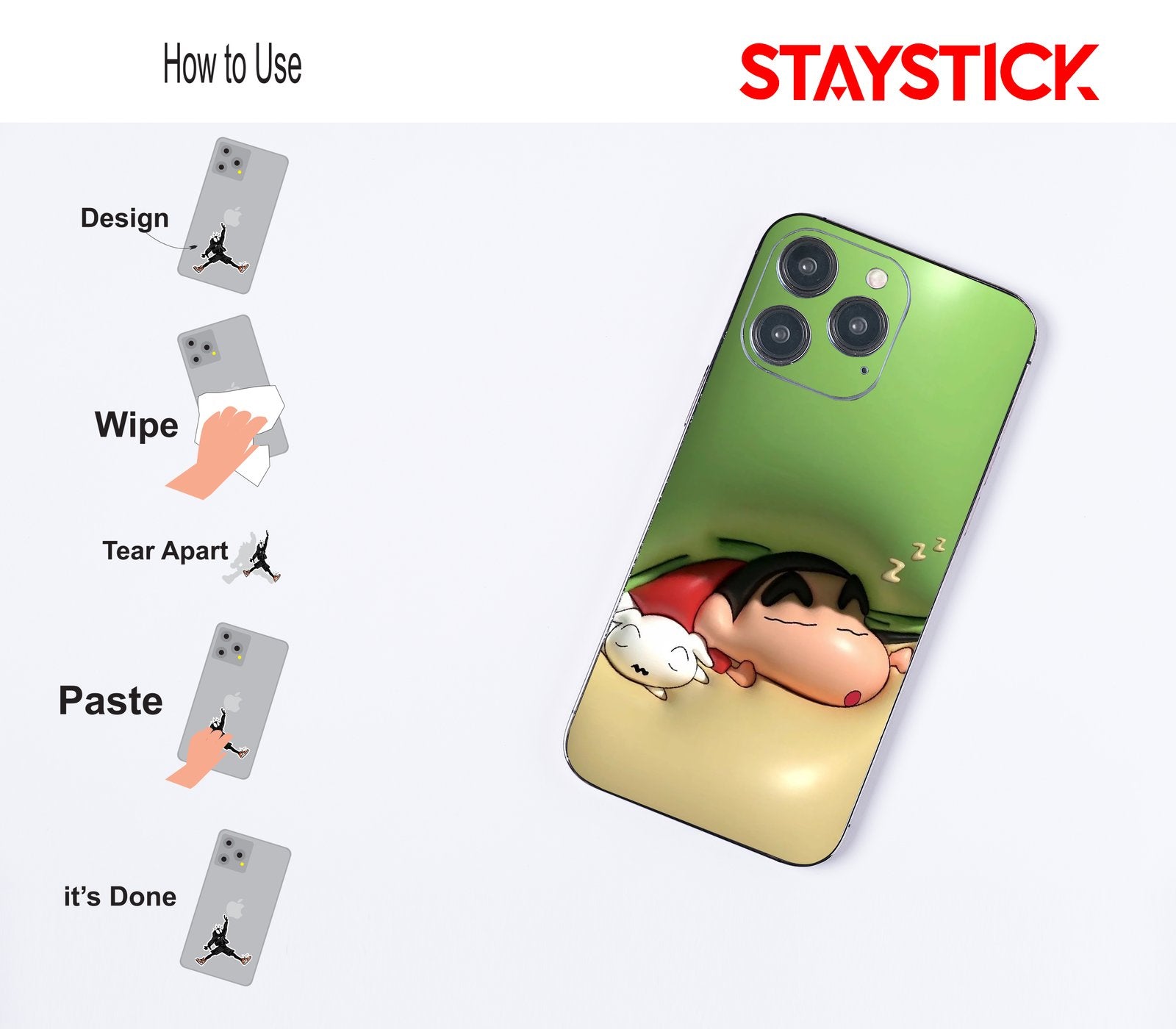 SHINCHAN MOBILE STICKER