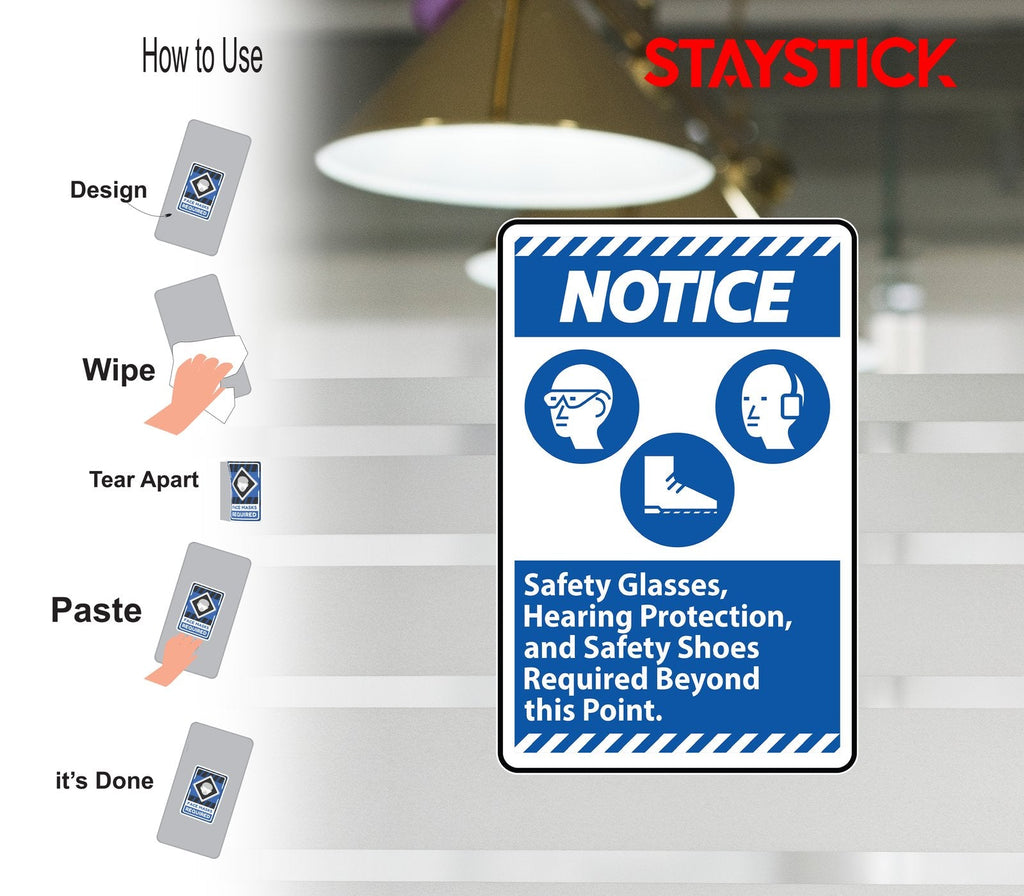 NOTICE STICKER Premium Vinyl Sticker