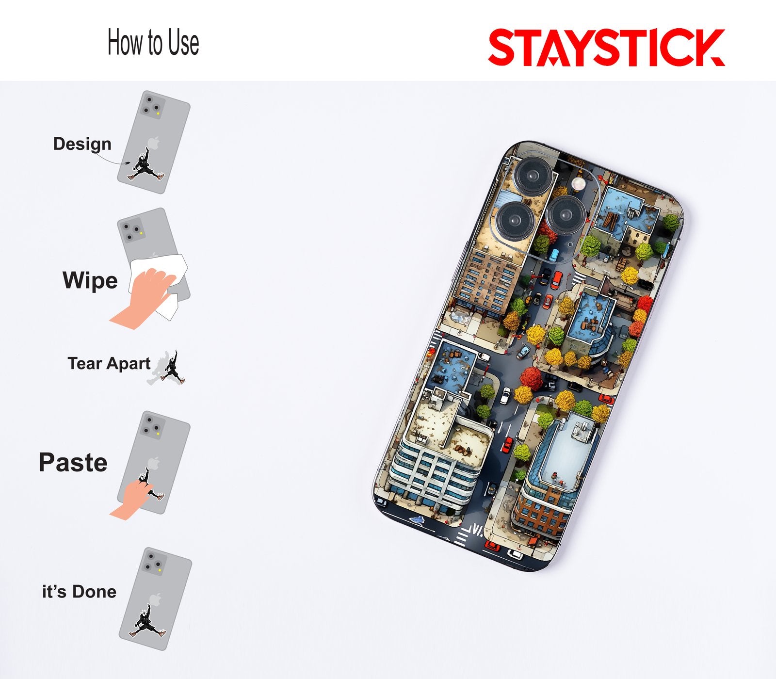 HOME MAP MOBILE STICKER