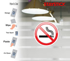 NO SMOKING STICKER Premium Vinyl Sticker