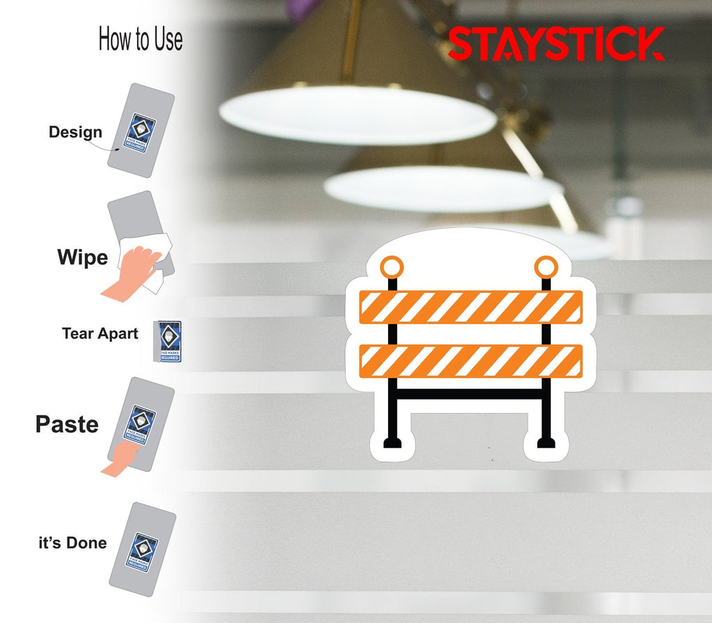 BARRIER STICKER Premium Vinyl Sticker