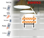 BARRIER STICKER Premium Vinyl Sticker