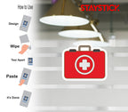 FIRST AID STICKER Premium Vinyl Sticker