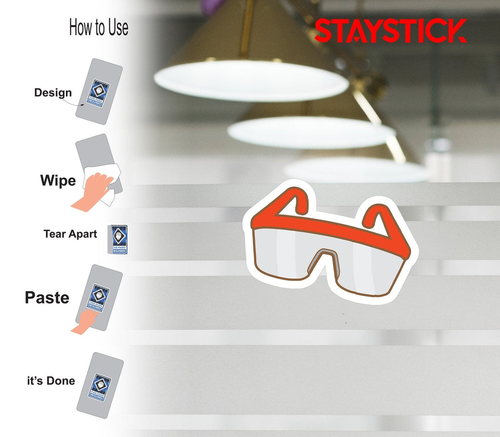 SUNGLASSES STICKER Premium Vinyl Sticker