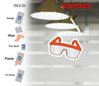 SUNGLASSES STICKER Premium Vinyl Sticker