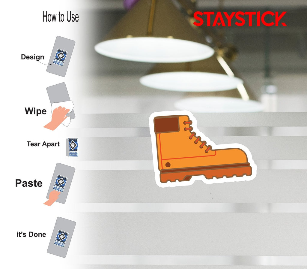 SHOES STICKER Premium Vinyl Sticker