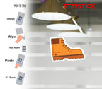 SHOES STICKER Premium Vinyl Sticker
