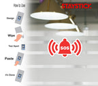 SOS STICKER Safety Sticker