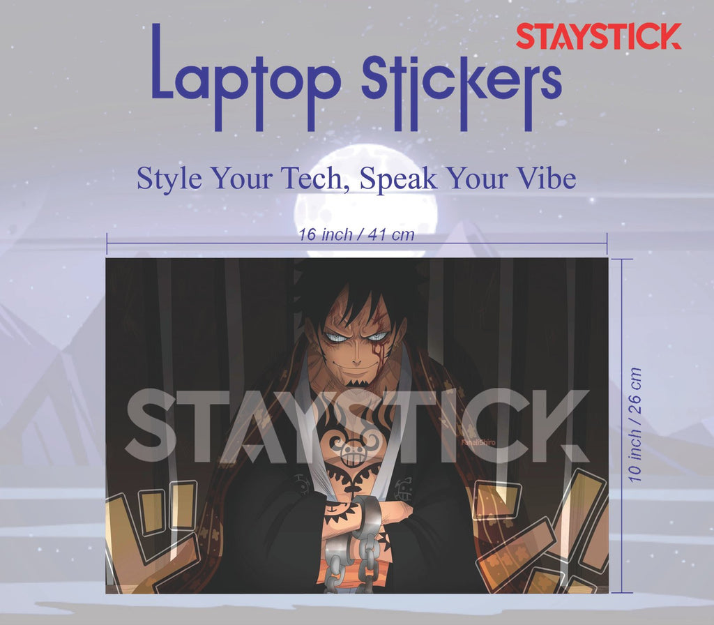 ANIME VILLAN CHARACTER LAPTOP STICKER