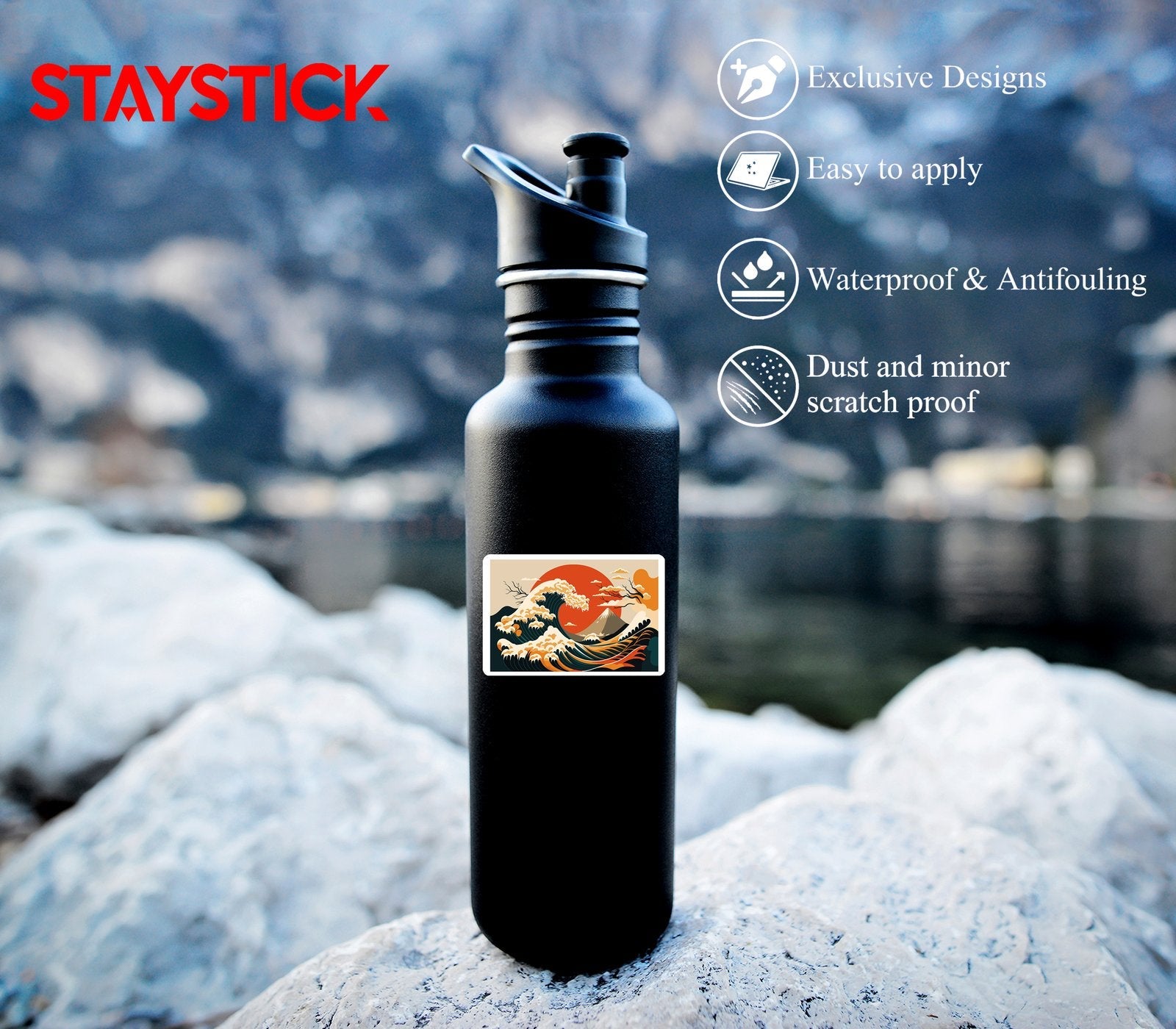BADGE STICKER Metalized Sticker