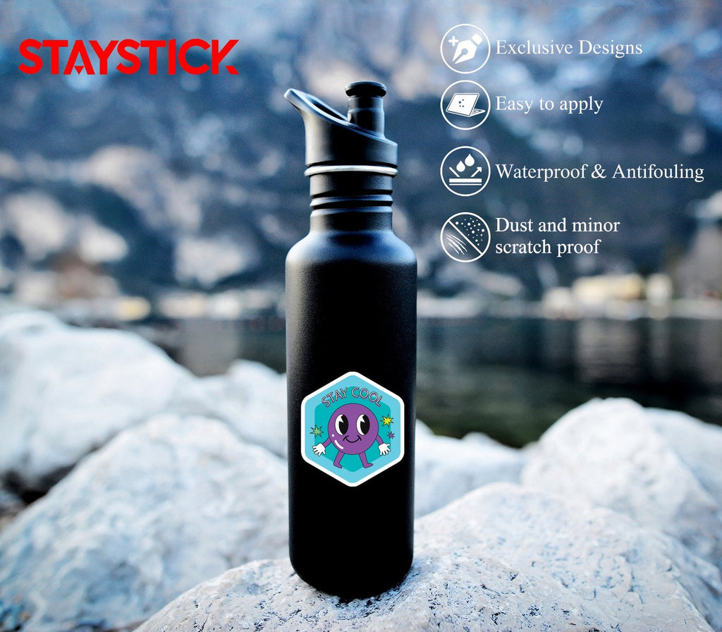 STAY COOL EMOJI STICKER Premium Vinyl Sticker