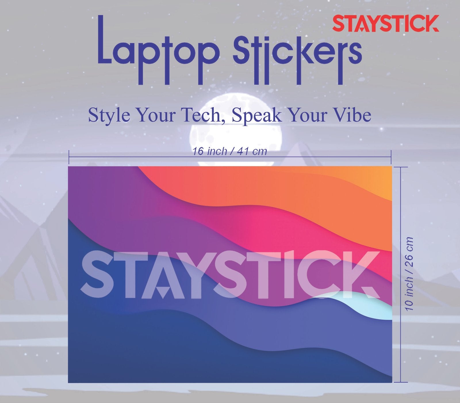 MULTI COLOR Laptop Skin