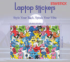 FUNNY DESIGNED SKIN LAPTOP STICKER