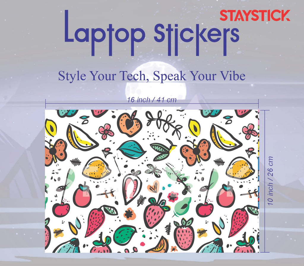 FRUIT DESIGNED SKIN LAPTOP STICKER