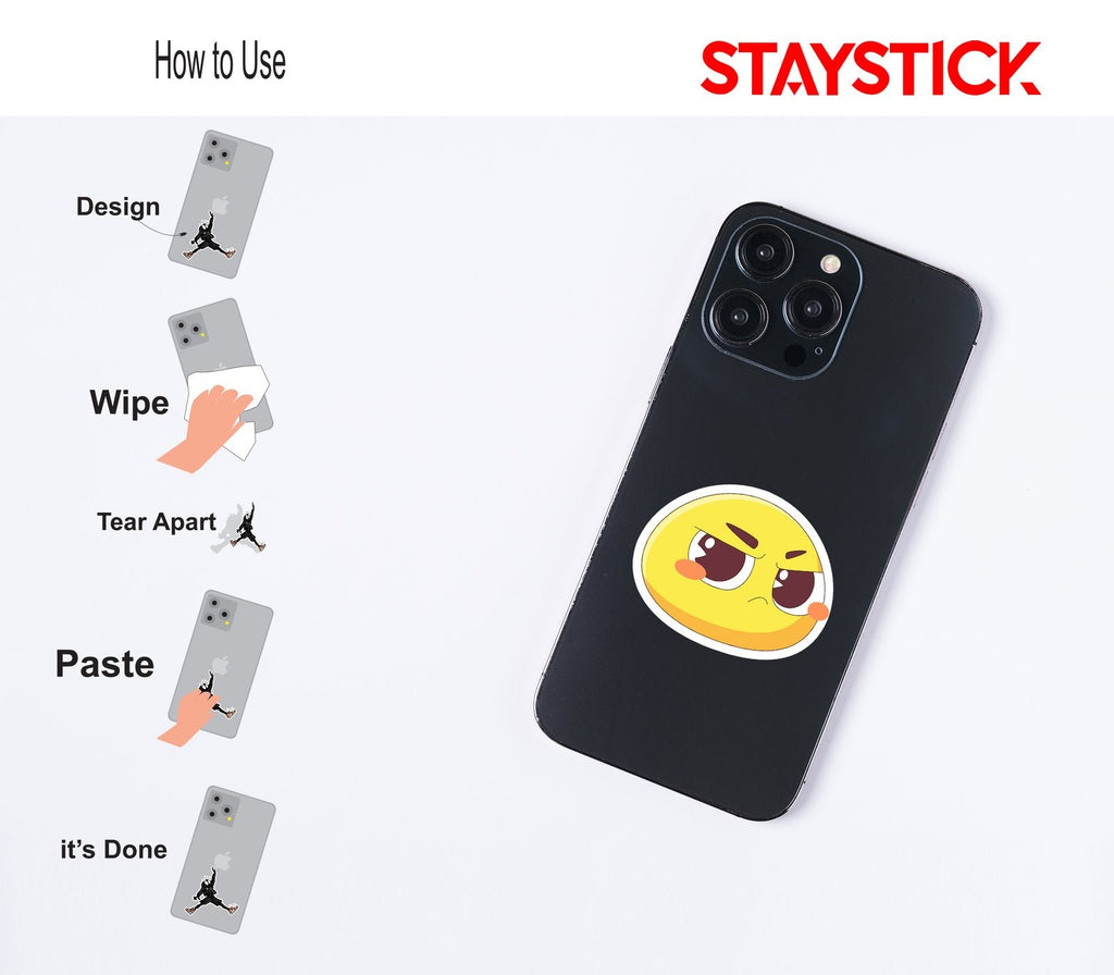 EMOJI 8 STICKER Premium Vinyl Sticker