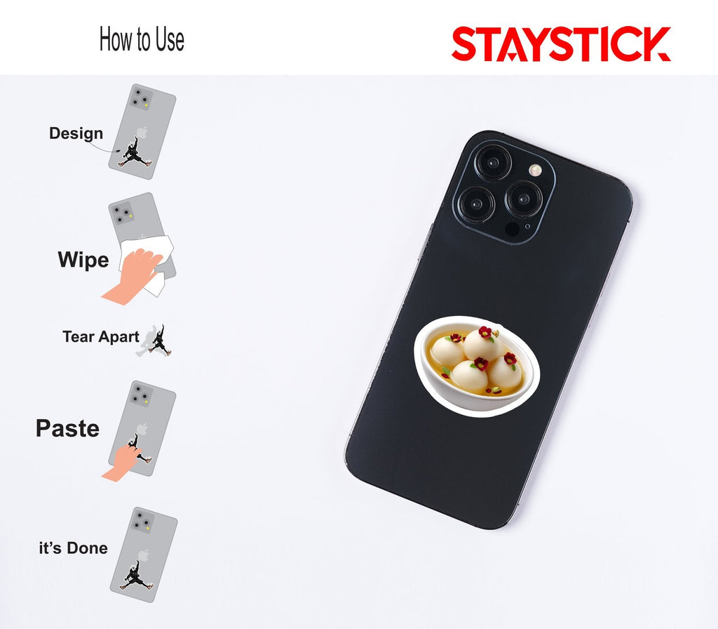 Rasgulla Sticker Premium Vinyl Sticker