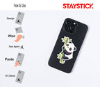 Cute Panda Climbing Bamboo Sticker Premium Vinyl Sticker