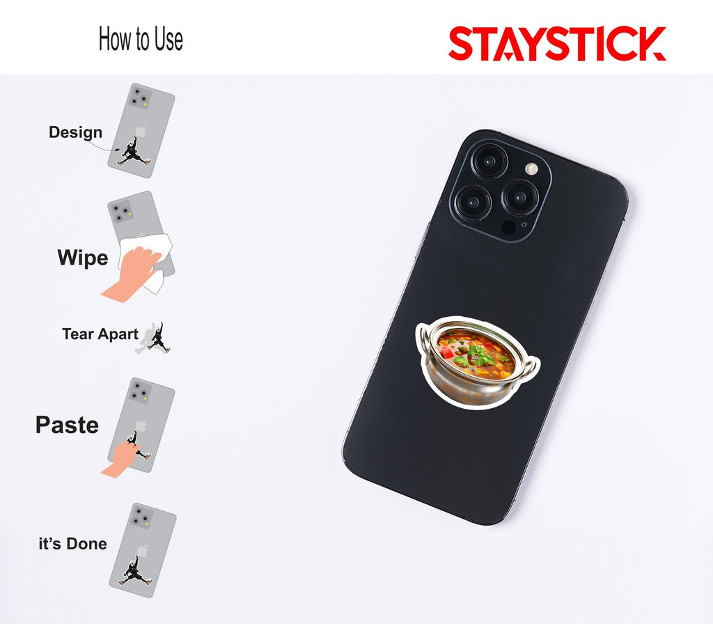 Vegetable Soup Sticker Premium Vinyl Sticker
