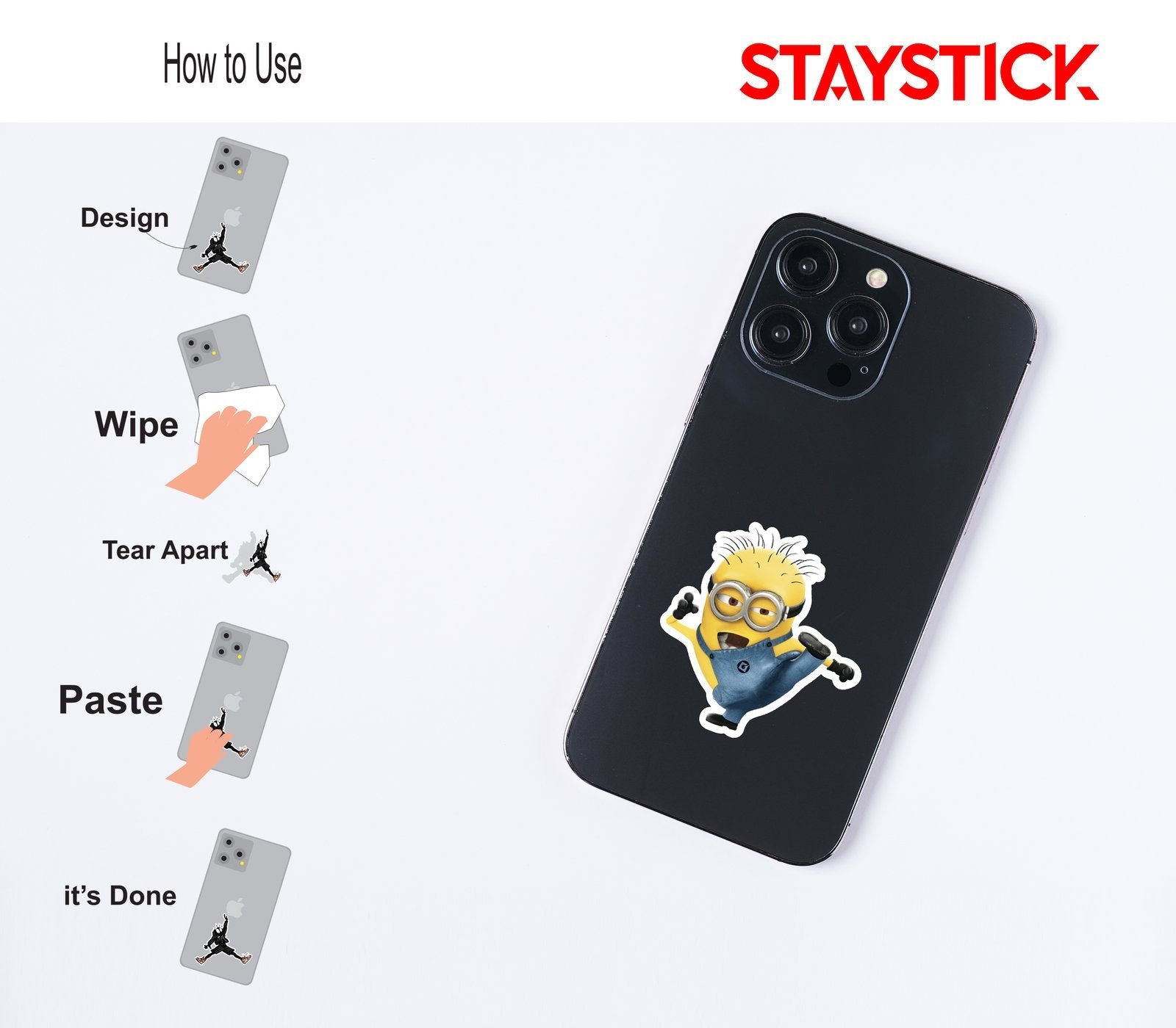 Surprised Patrick Star Sticker 3D Premium Sticker