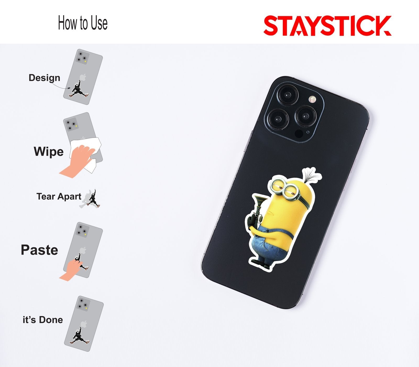 Surprised Patrick Star Sticker 3D Premium Sticker