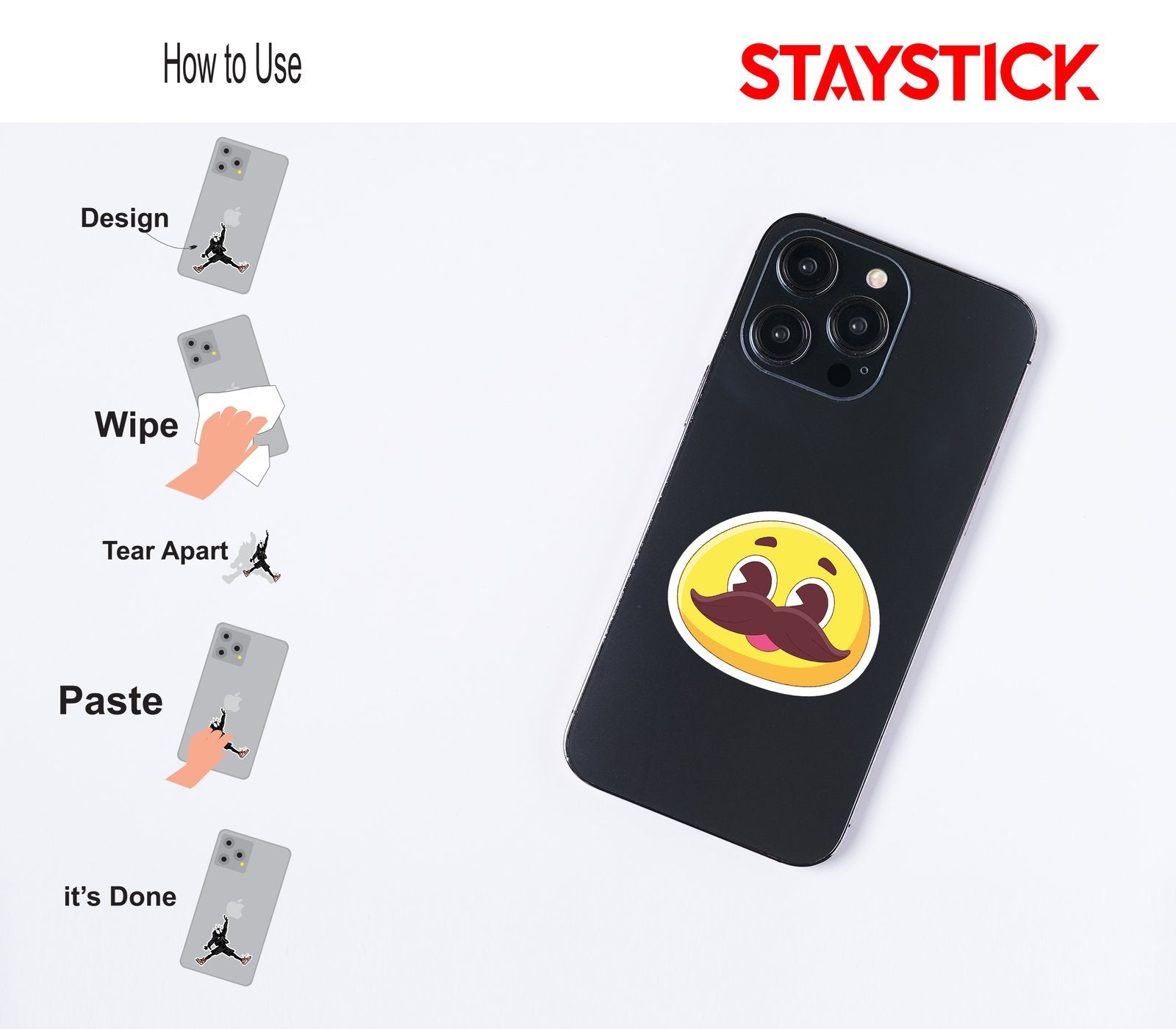 EMOJI 4 STICKER Premium Vinyl Sticker