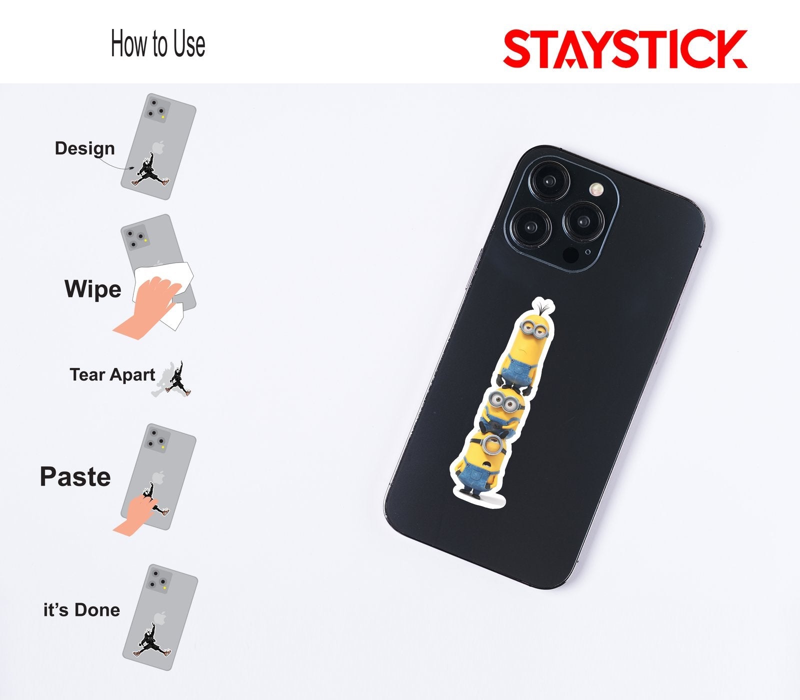 Surprised Patrick Star Sticker 3D Premium Sticker