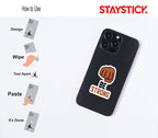 BE STRONG STICKER Premium Vinyl Sticker