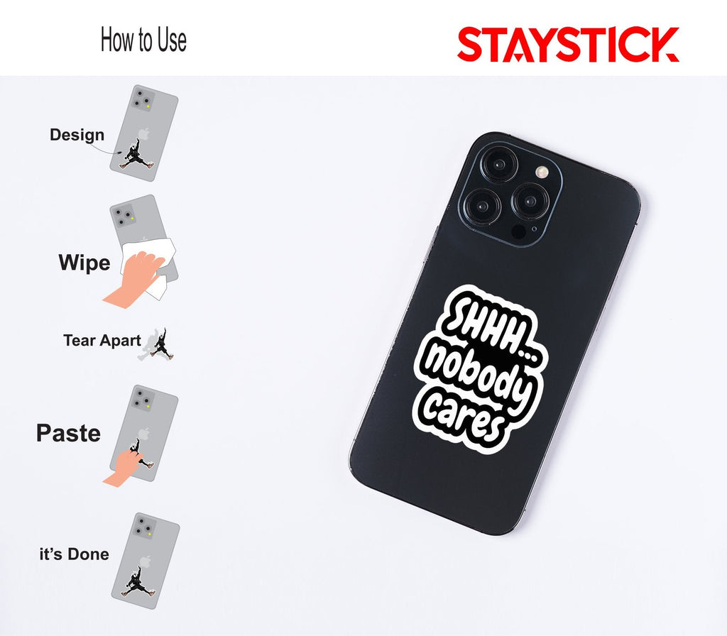COLD REALITY STICKER Premium Vinyl Sticker