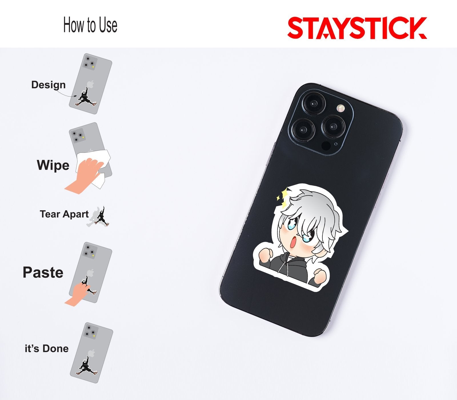 ANIME STICKER Premium Vinyl Sticker