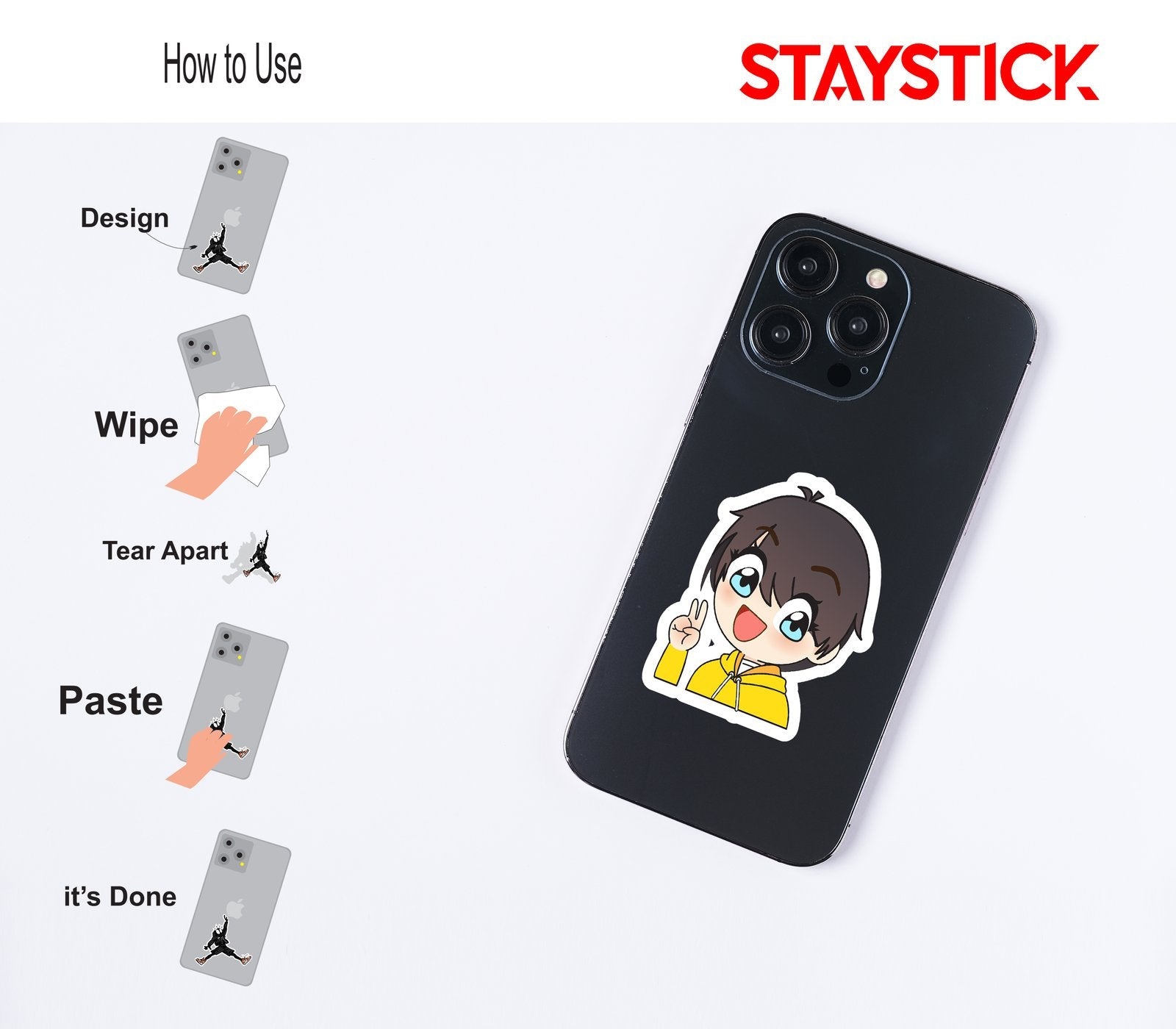 CARTOON STICKER Premium Vinyl Sticker