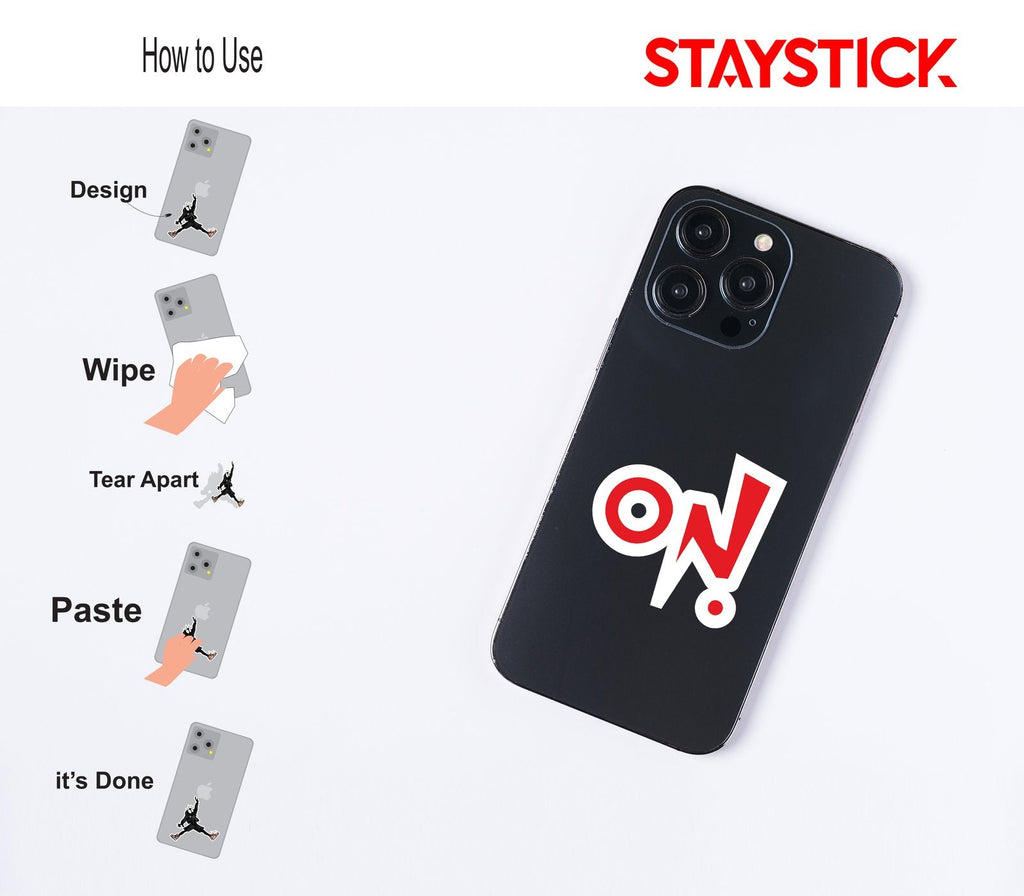 ON STICKER Premium Vinyl Sticker