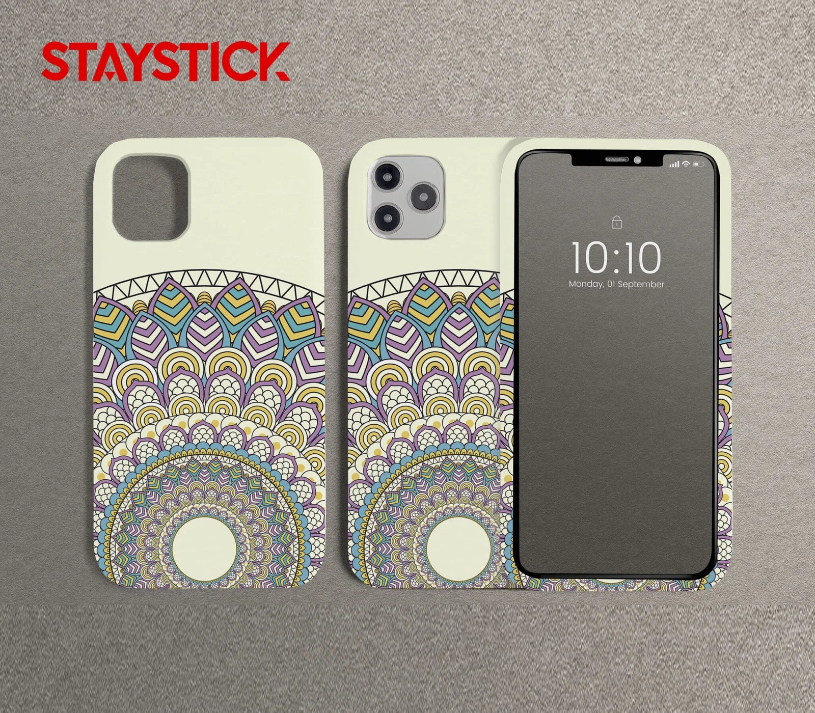 Down Pattern Mobile Skin