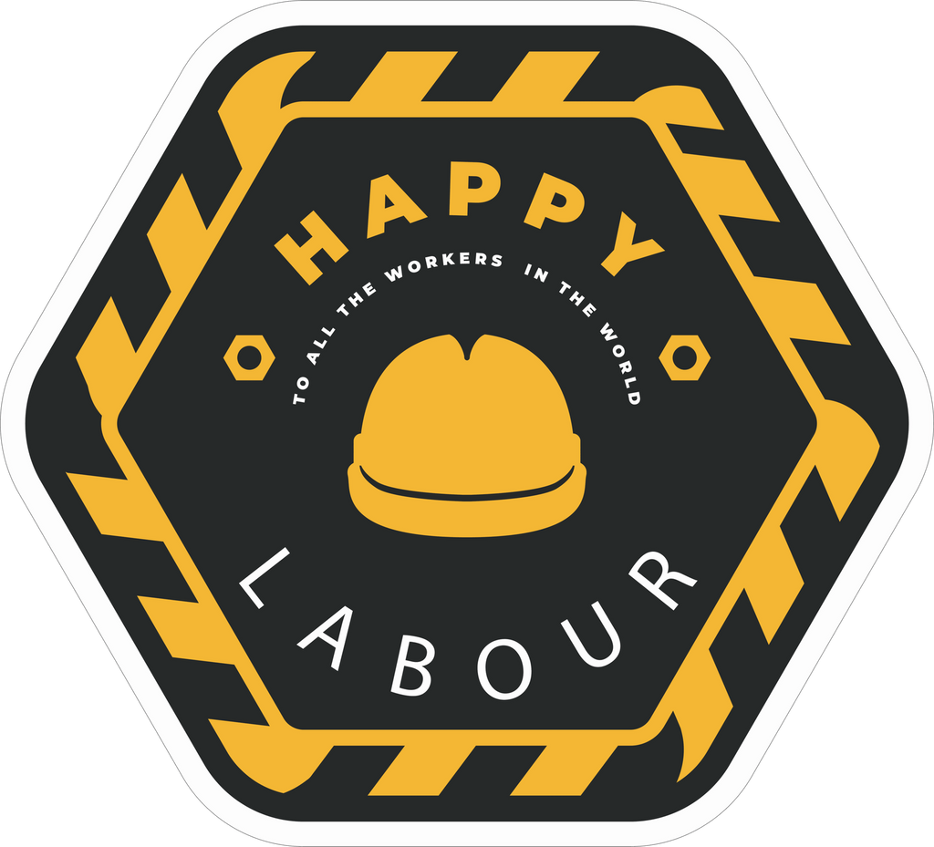 STYLISH LABOUR STICKER Premium Vinyl Sticker