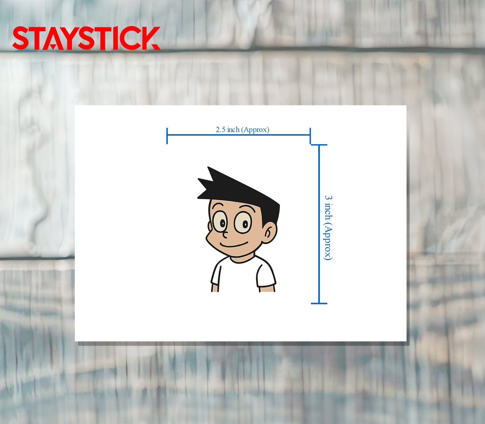 Suniyo Cartoon Sticker Premium Vinyl Sticker