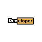 DEVELOPER STICKER Premium Vinyl Sticker